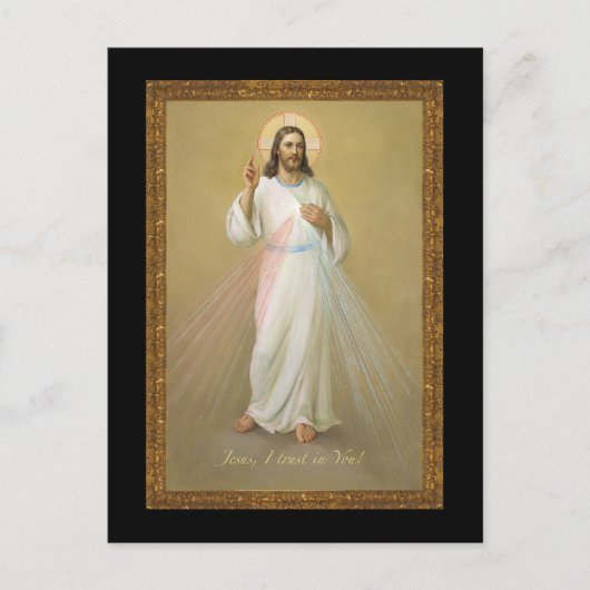 Jezus, ik vertrouw op jou briefkaart (Voorkant)