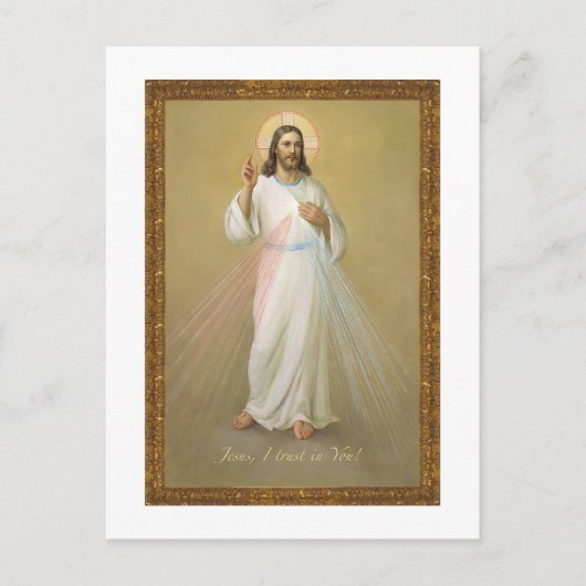 Jezus, ik vertrouw op jou briefkaart (Voorkant)