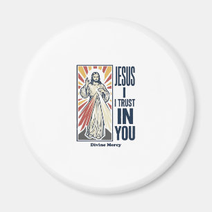 Jezus Ik Vertrouw Op Jou Divine Barmhartigheid Shi Magneet
