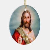 Jezus, ik vertrouw op U Keramisch Ornament (Rechts)