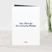 Jezus, ik vertrouw op U, Rozenkrans van de Goddeli Kaart (Achterkant)