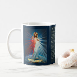 Jezus, ik vertrouw op U, Rozenkrans van de Goddeli Koffiemok