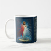 Jezus, ik vertrouw op U, Rozenkrans van de Goddeli Koffiemok (Links)