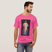 Jezus, ik vertrouw op Uw Goddelijke Barmhartigheid T-shirt (Voorkant volledig)