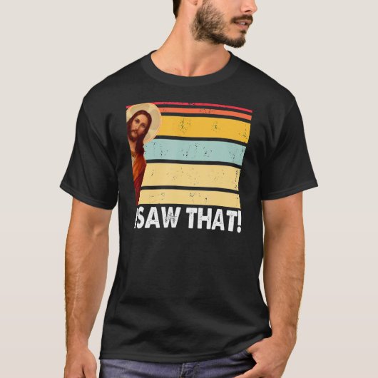 Jezus, ik zag dat  godzijdank Gezegde van T-shirt (Voorkant)