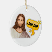 Jezus, ik zag dat keramisch ornament (Rechts)