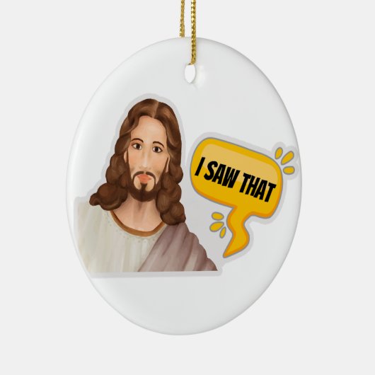 Jezus, ik zag dat keramisch ornament (Rechts)