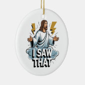 Jezus, ik zag dat keramisch ornament (Rechts)