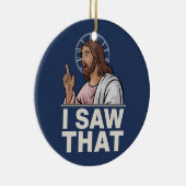 Jezus, ik zag dat keramisch ornament (Rechts)