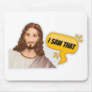 Jezus, ik zag dat muismat
