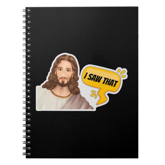 Jezus, ik zag dat notitieboek (Voorkant)