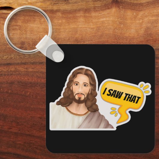 Jezus, ik zag dat sleutelhanger (Voorkant)