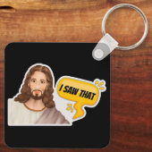 Jezus, ik zag dat sleutelhanger (Achterkant)