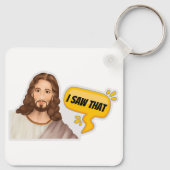 Jezus, ik zag dat sleutelhanger (Achterkant)