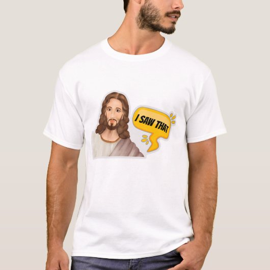 Jezus, ik zag dat t-shirt (Voorkant)