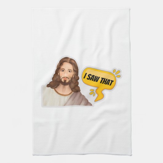 Jezus, ik zag dat theedoek (Verticaal)