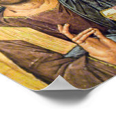 Jezus "IK ZEI NOOIT DAT" Nieuwe Testament Pro-Love Poster (Hoek)