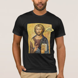 Jezus "IK ZEI NOOIT DAT" Nieuwe Testament Pro-Love T-shirt