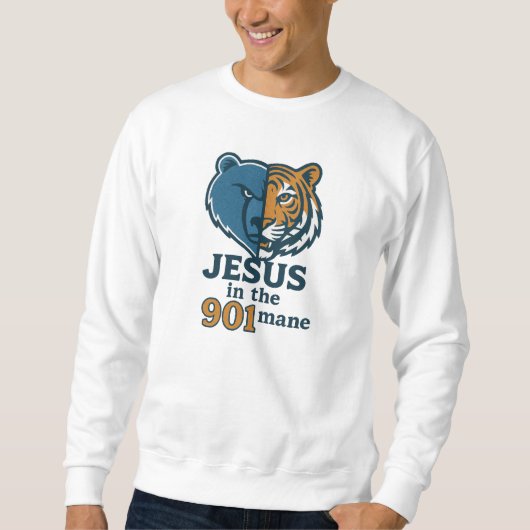 Jezus in de 901 - Christelijk Trui (Voorkant)