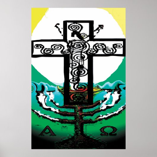 Jezus in de Eucharist Poster (Voorkant)