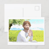 Jezus in de Hof (Getsemani) Briefkaart (Voorkant / Achterkant)
