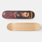 Jezus in de kroon van doornen persoonlijk skateboard (Horizontaal)