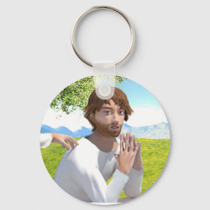 Jezus in de tuin ( Getsemani ) Sleutelhanger