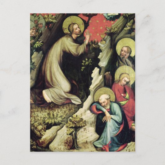 Jezus in de tuin van Gethsemane Briefkaart (Voorkant)
