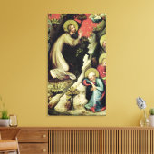 Jezus in de tuin van Gethsemane Canvas Afdruk (Insitu (Woonkamer))