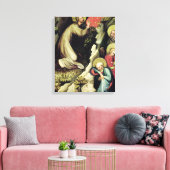 Jezus in de tuin van Gethsemane Canvas Afdruk (Insitu (Woonkamer))