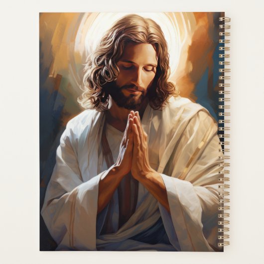 Jezus in Gebed Planner Boek (Achterkant)