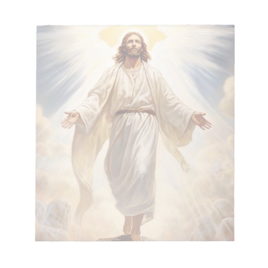 Jezus in glorie notitieblok (Voorkant)