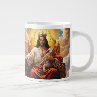 Jezus in het koninkrijk der hemelen grote koffiekop