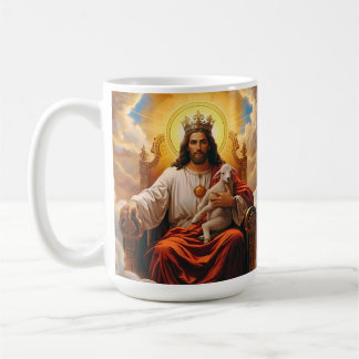 Jezus in het koninkrijk der hemelen koffiemok