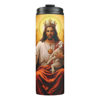 Jezus in het Koninkrijk der Hemelen Thermische Tum Thermosbeker