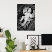 Jezus in het wieg poster (Thuiskantoor)