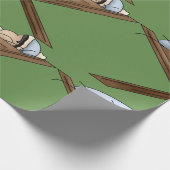 Jezus in het woelige wrappingpapier cadeaupapier (Hoek)