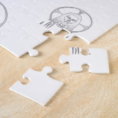 Jezus in Silver Legpuzzel (Zijkant)