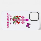 Jezus iPhone Hoesje (Achterkant horizontaal)
