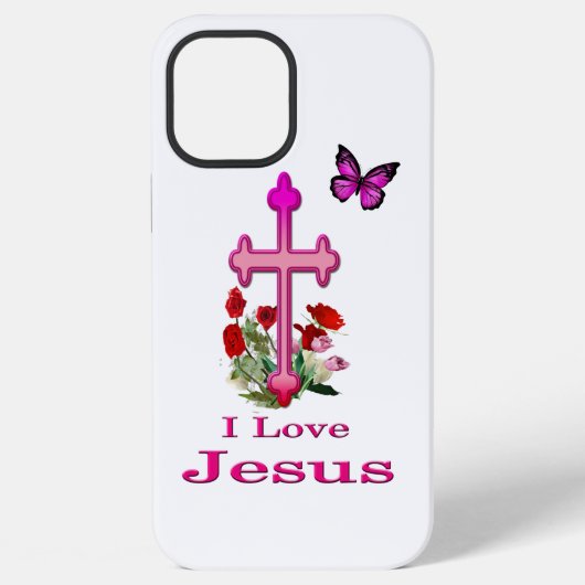 Jezus iPhone Hoesje (Achterkant)