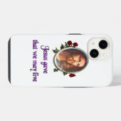 Jezus iPhone Hoesje (Achterkant horizontaal)