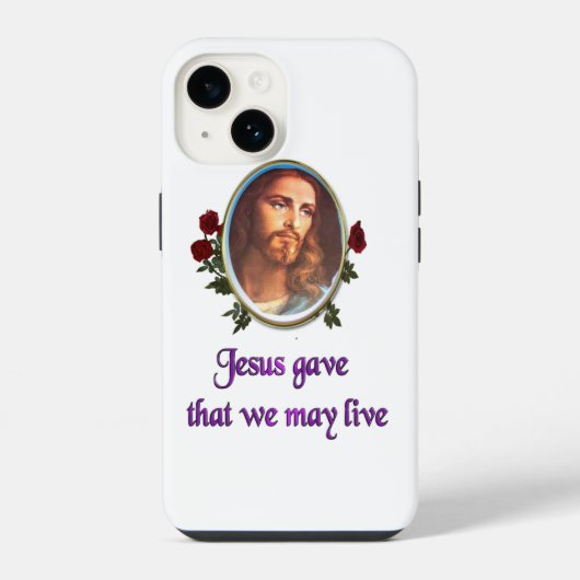 Jezus iPhone Hoesje (Achterkant)
