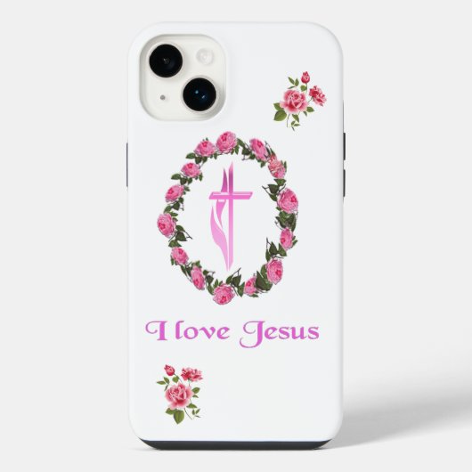 Jezus iPhone Hoesje (Achterkant)