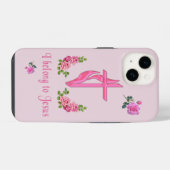 Jezus iPhone Hoesje (Achterkant horizontaal)