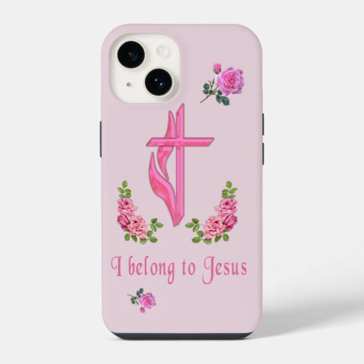 Jezus iPhone Hoesje (Achterkant)
