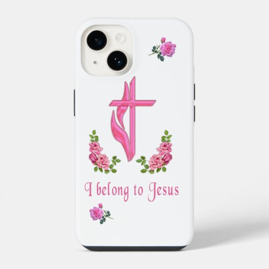 Jezus iPhone Hoesje (Achterkant)