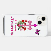 Jezus  iPhone hoesje (Achterkant horizontaal)