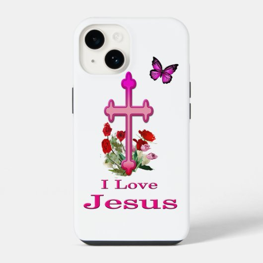 Jezus  iPhone hoesje (Achterkant)