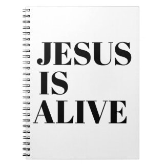 Jezus is Alive Christus is Risen Quotes God's niet Notitieboek