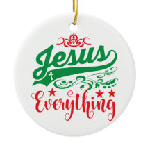 Jezus is alles wat Christelijk is met Kerstmis God